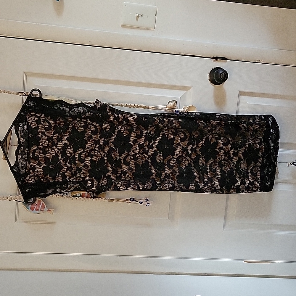 Little Black Lace Dress
